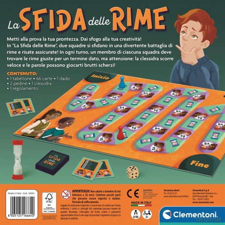 Clementoni: La Sfida Delle Rime
