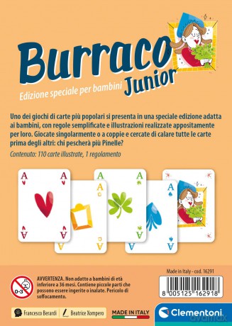 Clementoni: Mio Primo Burraco (Il) (Carte Da Gioco)