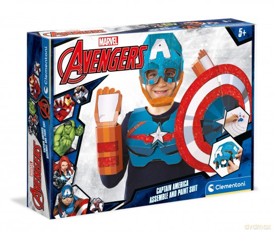 Clementoni: Play Creative Play Creative Captain America Mask