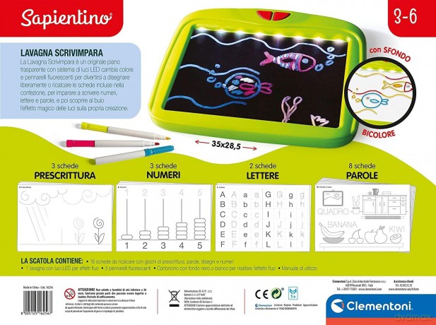 Clementoni: Sapientino - Lavagna Scrivimpara