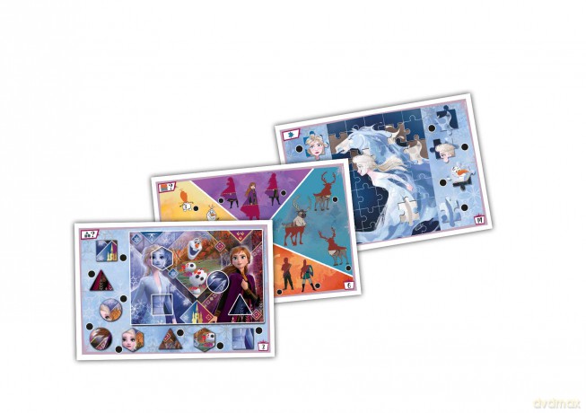 Clementoni: Sapientino - Sapientino Travel Quiz Frozen 2