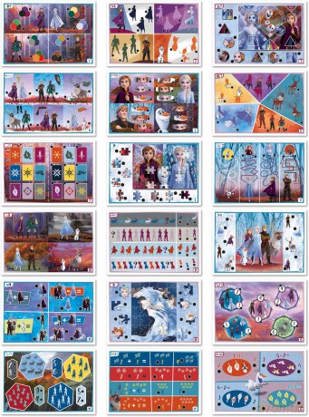 Clementoni: Sapientino - Sapientino Travel Quiz Frozen 2