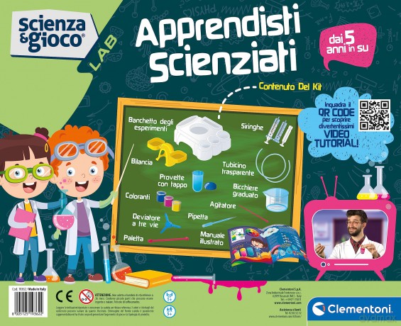 Clementoni: Scientifici Lab - Apprendisti Scienziati (Made In Italy)
