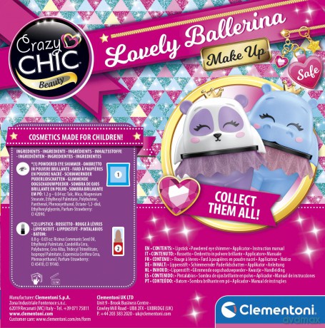 Clementoni: Trucchi Crazy Chic - Lovely Ballerina Make Up