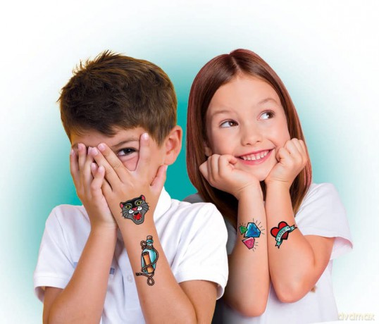 Clementoni: Trucchi Crazy Chic - Misteryl Tattoo