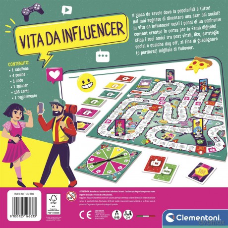 Clementoni: Vita Da Influencer
