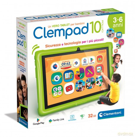 Clempad 10" 3-6 Anni