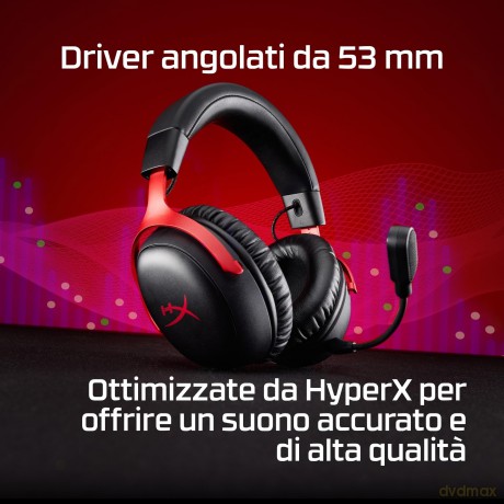 Cloud Iii S Wireless Red/Black