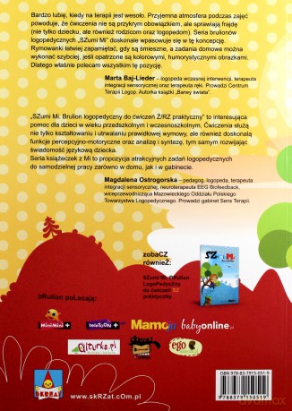 Szumi mi - Ż. Brulion logopedyczny [KSIĄŻKA]