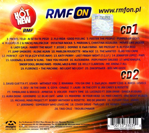 RMF FM Hot New vol. 1+2 Pakiet [4CD]