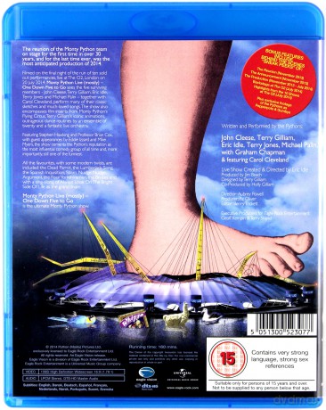 Monty Python: Monty Python Live (mostly) - One Down Five To Go [Blu-Ray] 