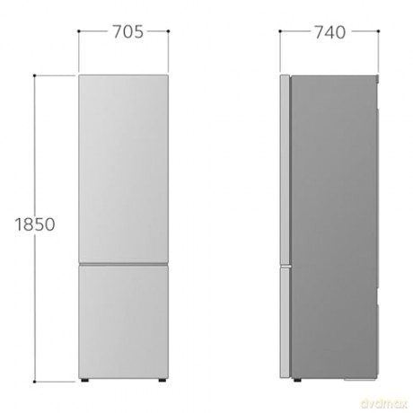 Combi E Tnf 185x70cm Inox