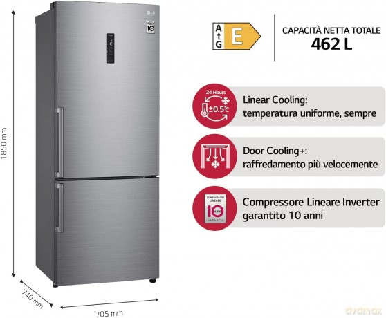 Combi E Tnf 185x70cm Inox