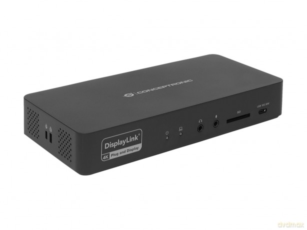Conceptronic 17-1 Dock Usb-C->Hdmi,Dp 4k60hz,Gbe,U