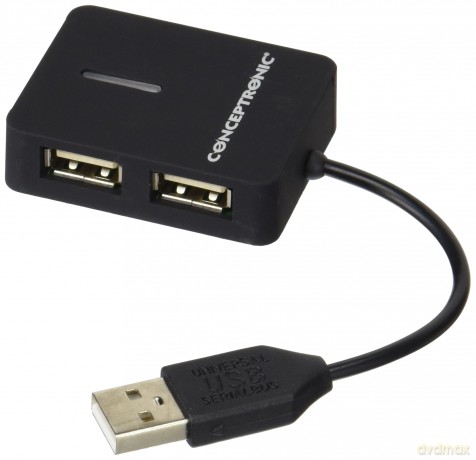 Conceptronic Usb-Hub 4-Port 2.0 ->4x2.0 O.N