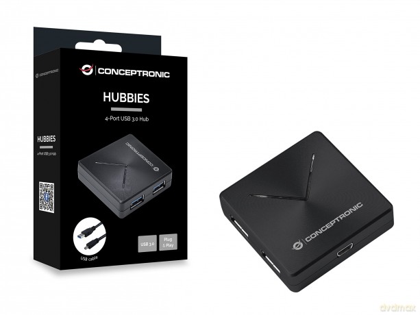 Conceptronic Usb-Hub 4-Port 3.0 ->4x3.0 O.N