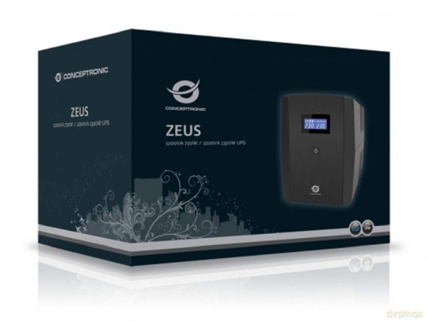 Conceptronic Zeus Usv 2200va 1320w 6xiec Socket H