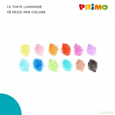 Conf216 Matite Colorate Lacc. Esag