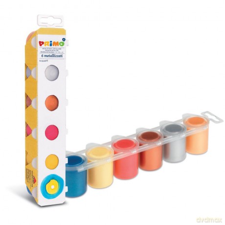 Conf6 Tempera Metallizzata Da 25ml