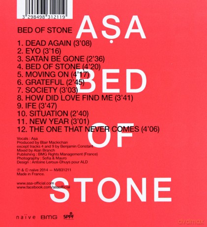 Asa: Bed Of Stone [CD]