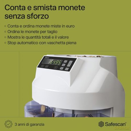 Conta-Dividi Monete Safescan 1250