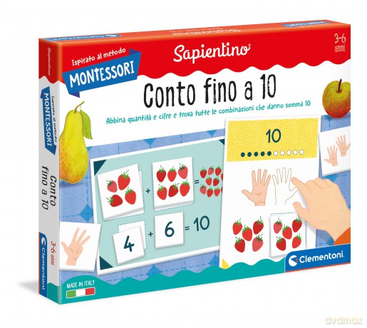 Conto Fino A 10-Montessori