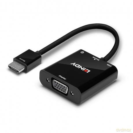 Converter Micro Hdmi A Vga Aud