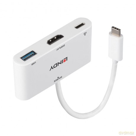 Converter Usb 3.1c-Hdmi Usba + P.D.