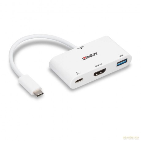 Converter Usb 3.1c-Hdmi Usba + P.D.