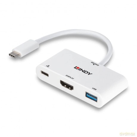 Converter Usb 3.1c-Hdmi Usba + P.D.