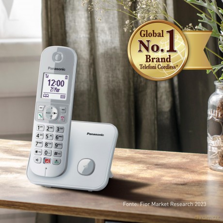 Cordless Kx-Tg6851jts Silver