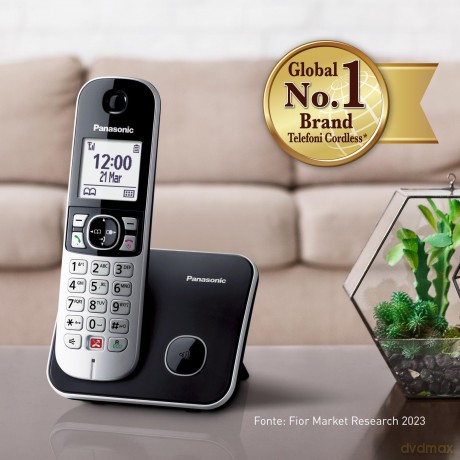 Cordless Kx-Tg6852jtb Duo Black