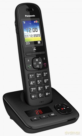 Cordless Kx-Tgh720 Black Segreteria
