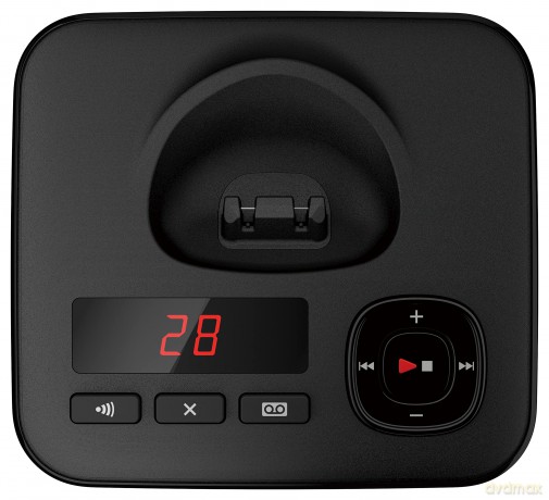 Cordless Kx-Tgh720 Black Segreteria
