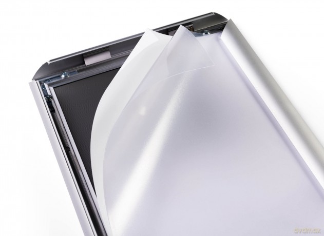Cornice Scatto Alluminio A4 Argento