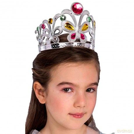 Coroncina Argento Farfalla