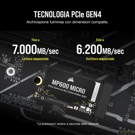 Corsair Mp600 Micro 1tb M.2 2242 V2