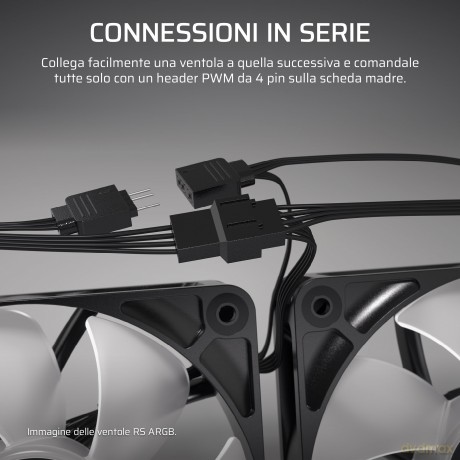 Corsair Rs120 120mm Fan Single Pack