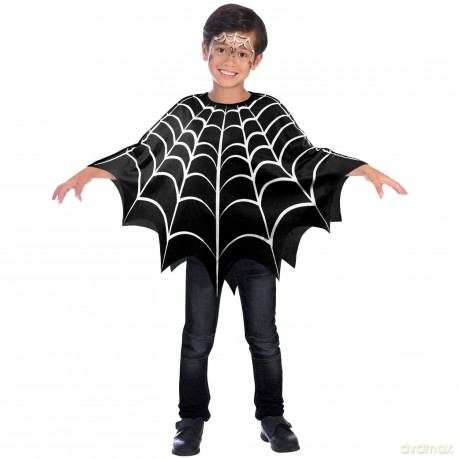 Costume Accessory Poncho Spiderweb H