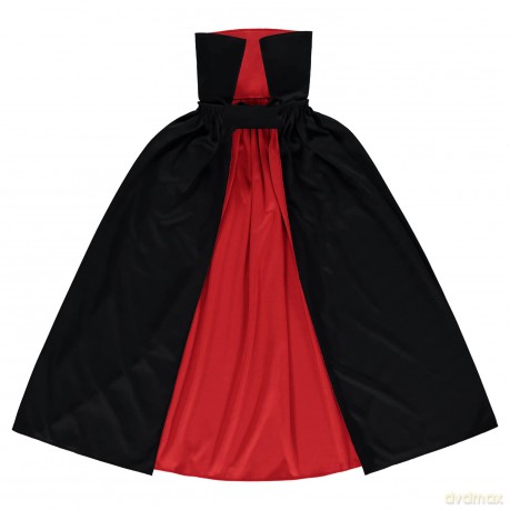 Costume Accessory Reversible Cape With Collar H