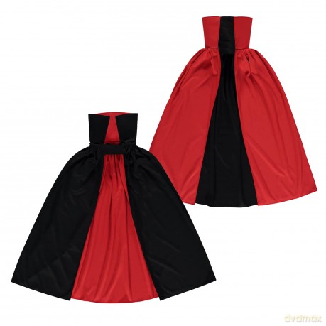 Costume Accessory Reversible Cape With Collar H