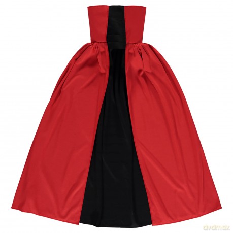 Costume Accessory Reversible Cape With Collar H