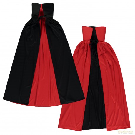 Costume Accessory Reversible Cape With Collar O H
