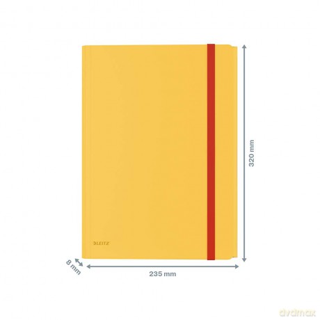 Cosy Cartella A 3 Lembi Giallo