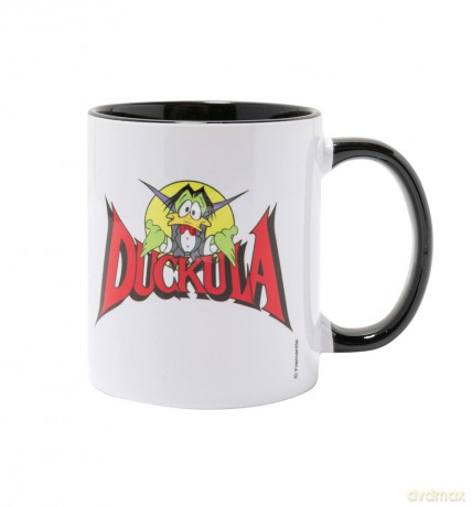Count Duckula Black Coloured Inner Mug