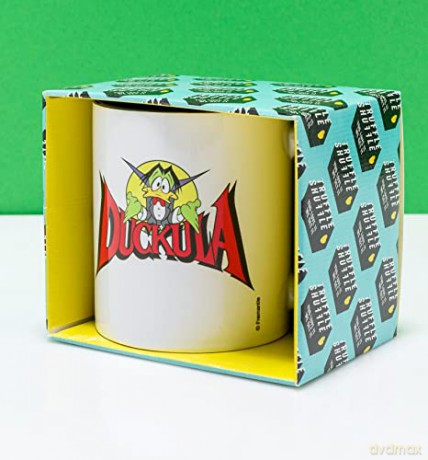 Count Duckula Black Coloured Inner Mug