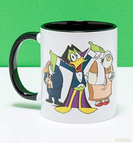 Count Duckula Black Coloured Inner Mug