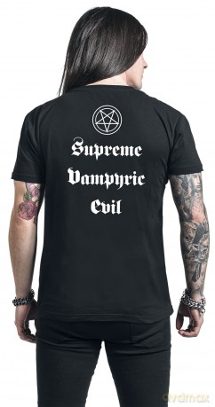 Cradle Of Filth: Supreme Vampiric Evil (Back Print) (T-Shirt Unisex Tg. M)