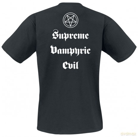 Cradle Of Filth: Supreme Vampiric Evil (Back Print) (T-Shirt Unisex Tg. M)