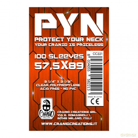 Cranio Creations: Bustine Pyn 57,5x89